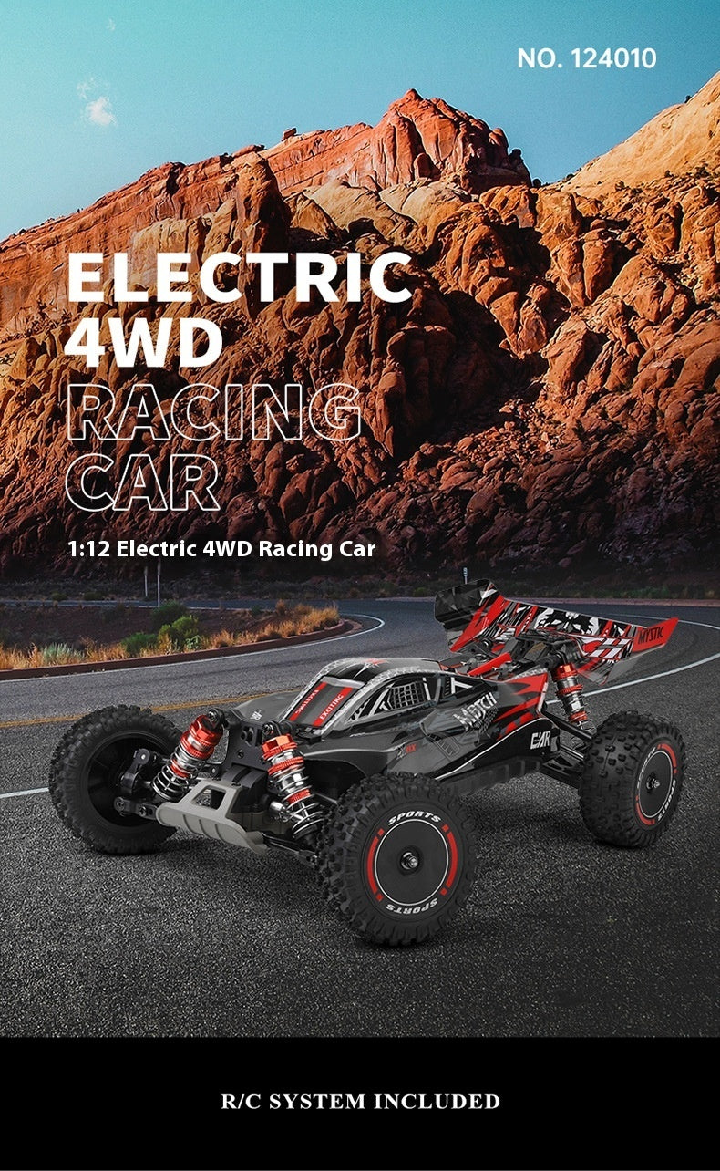 Raptor V55 (WLtoys 124010) – Coche RC 4WD de Alta Velocidad (55 km/h)