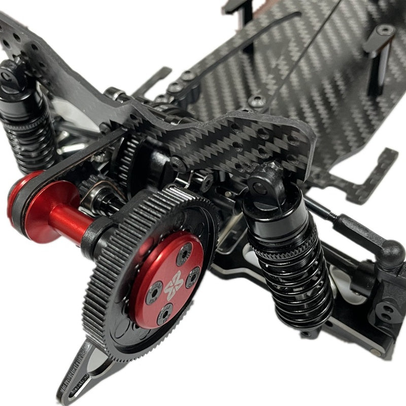 DriftMaster D5 RWD – Chasis RC Profesional para Drift con Tracción Trasera y Dirección Ultra Angular (Kit)