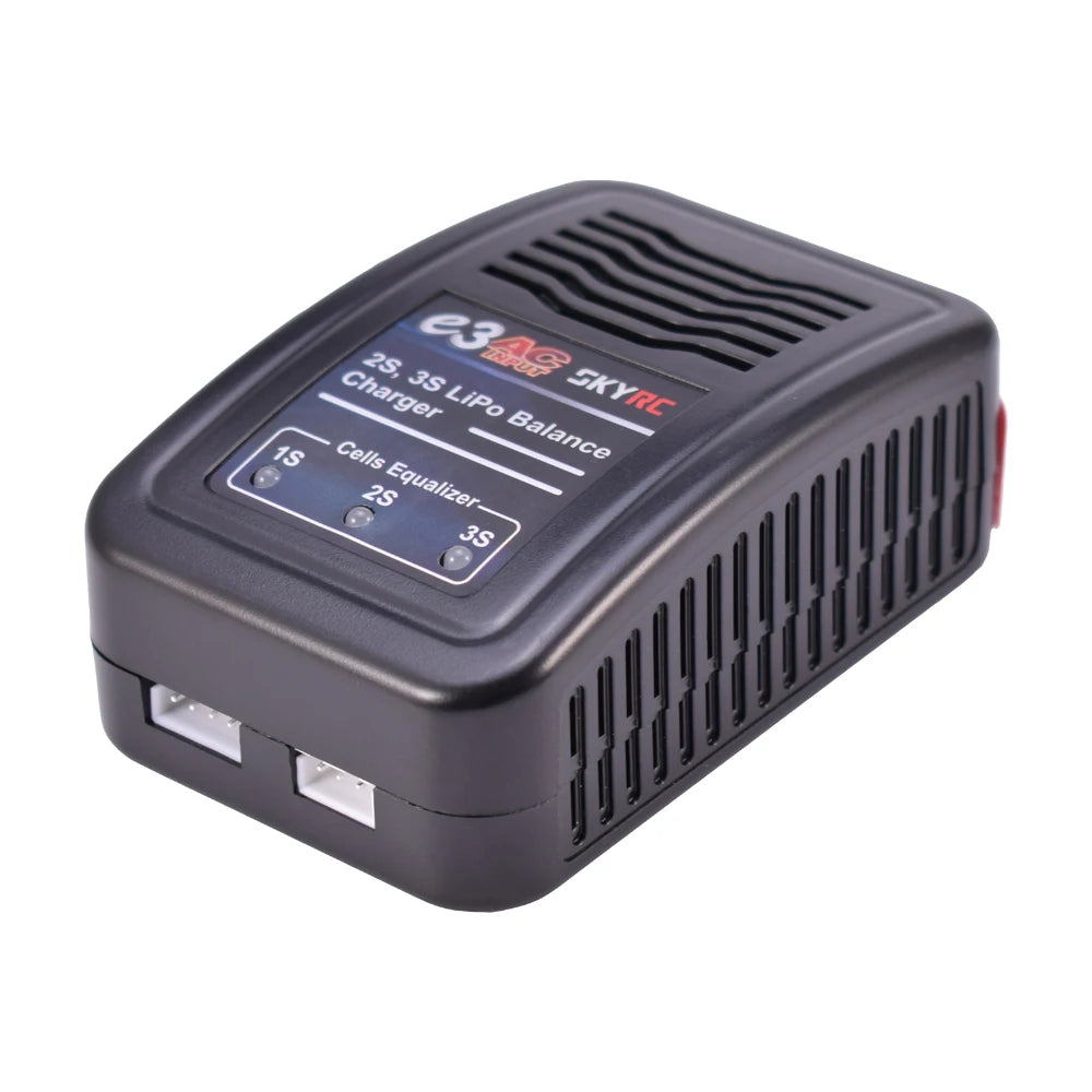 Cargador SkyRC E3 para Baterías LiPo 2S-3S | Carga Balanceada | Incluye Cable XT60