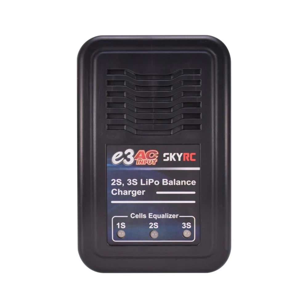 Cargador SkyRC E3 para Baterías LiPo 2S-3S | Carga Balanceada | Incluye Cable XT60