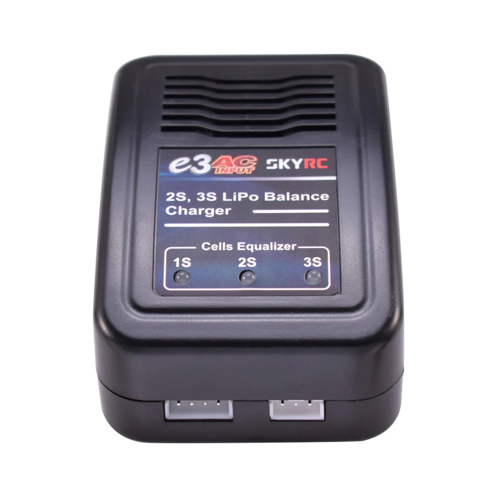 Cargador SkyRC E3 para Baterías LiPo 2S-3S | Carga Balanceada | Incluye Cable XT60