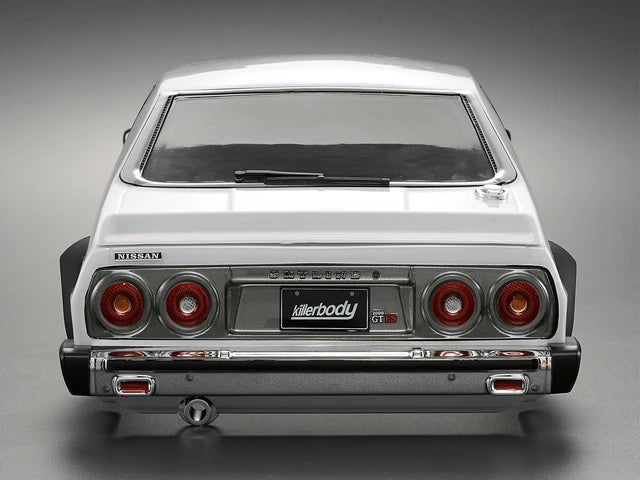 Nissan Skyline 2000 GT-ES (1977) – Body RC Drift 1/10 – 257mm Wheelbase – Blanco