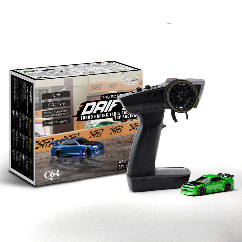 Turbo Racing RC Car 1:76 C74 C75 | Drift con Giroscopio | Control Total Proporcional | RTR