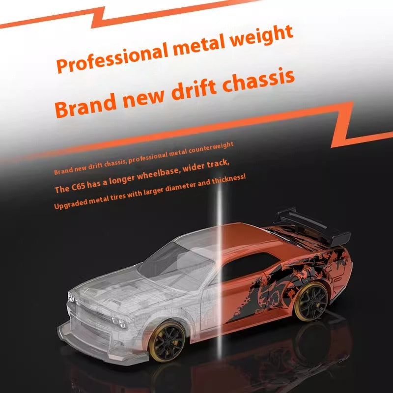 Turbo Racing RC Car 1:76 C65 Limited edition | Drift con Giroscopio | Luces | Control Total Proporcional | RTR