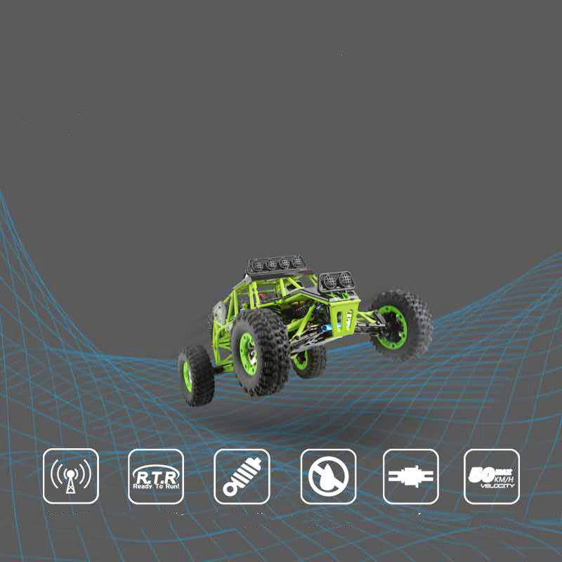 DesertClimber X1 (Wltoys 12428) – Coche RC 4WD a escala 1:12