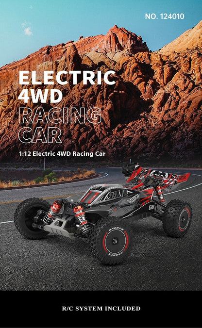 Raptor V55 (WLtoys 124010) – Coche RC 4WD de Alta Velocidad (55 km/h)