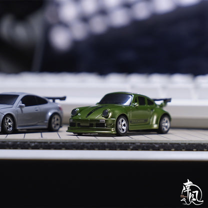 PocketDrift R – Auto RC Miniatura 1:64 con Dirección Proporcional, Luces LED y Control 2.4GHz | Coche de Drift