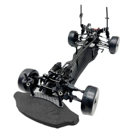 DriftMaster D5 RWD – Chasis RC Profesional para Drift con Tracción Trasera y Dirección Ultra Angular (Kit)