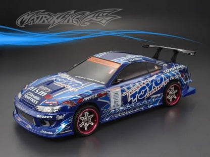 Nissan Silvia S15 Body RC Drift – 1/10 TERMINADO (Luces + Espejos) – 255-260mm