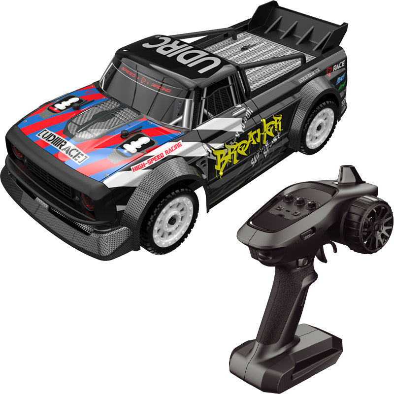 BREAKER X1 – Auto RC Drift 1:16, Motor Brushless 35KM/h, Dirección 2.4GHz y Luces LED | Coche de Derrape Pro