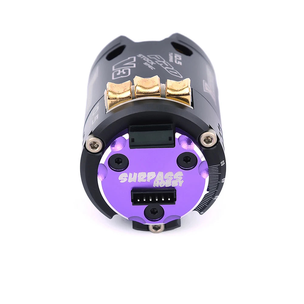 Combo Hobbywing QUICRUN 10BL120 (120A) + Surpass Rocket 540 V3 13.5T