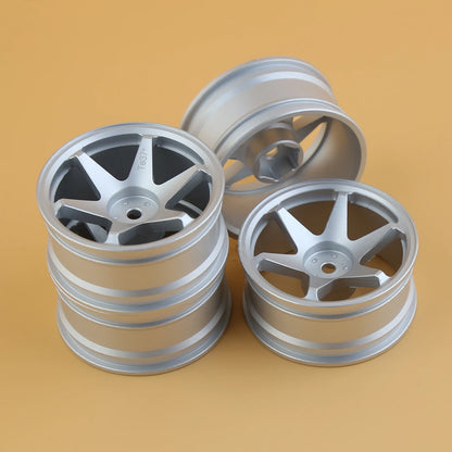 Rines Volk Racing TE37 style Aleación Aluminio 52mm – Sakura D5 / TT02 / HSP / Tamiya – Hex 12mm  – Drift & Climb