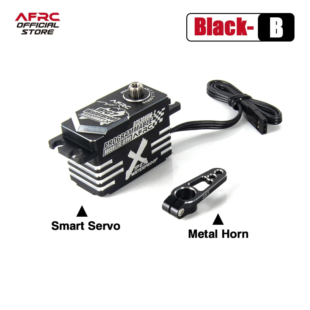 Servo Digital AGFRC D3530HBM-X - Alto Rendimiento Brushless / Programador y Gyro