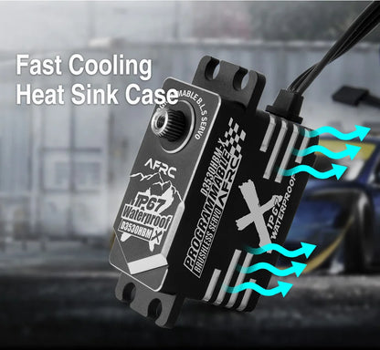 Servo Digital AGFRC D3530HBM-X - Alto Rendimiento Brushless / Programador y Gyro