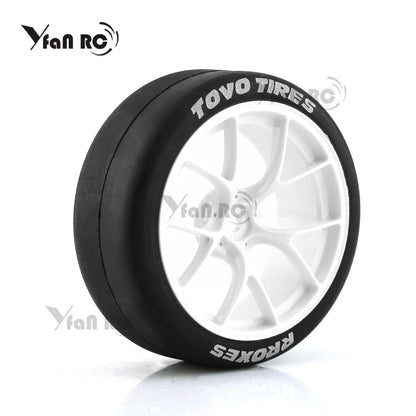 Rines BBS FI-R Style RC 1/10 – 65mm (Hard Drift) – Hex 12mm – Para Tamiya TT02 / XV01 / PTG-2 – Set x4