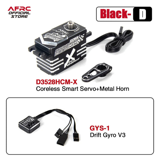 Servo Digital AGFRC D3530HBM-X - Alto Rendimiento Brushless / Programador y Gyro