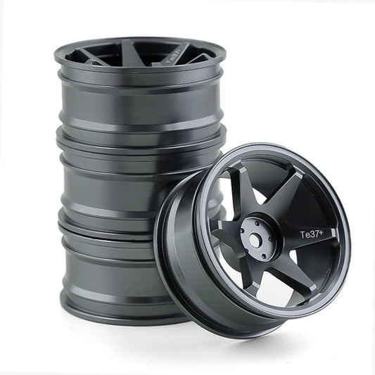 Rines Volk Racing TE37 style Aleación Aluminio 52mm – Sakura D5 / TT02 / HSP / Tamiya – Hex 12mm  – Drift & Climb