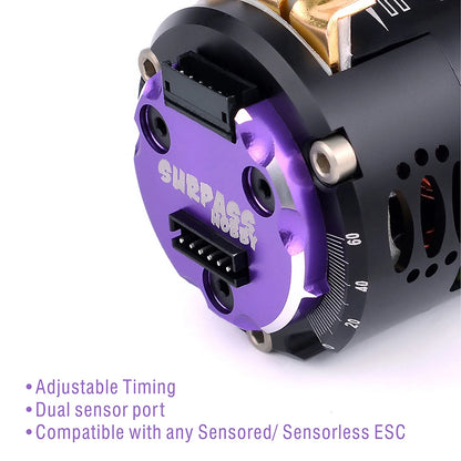 Surpass Hobby Rocket 540 V3 Brushless Motor 10.5T 13.5T Competition 1/10 RC Drift Car