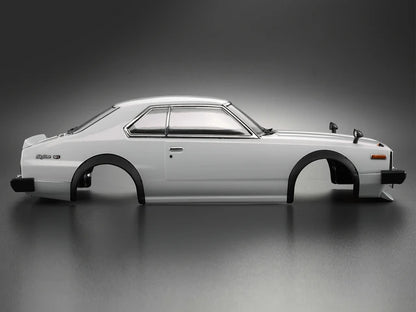 Nissan Skyline 2000 GT-ES (1977) – Body RC Drift 1/10 – 257mm Wheelbase – Blanco