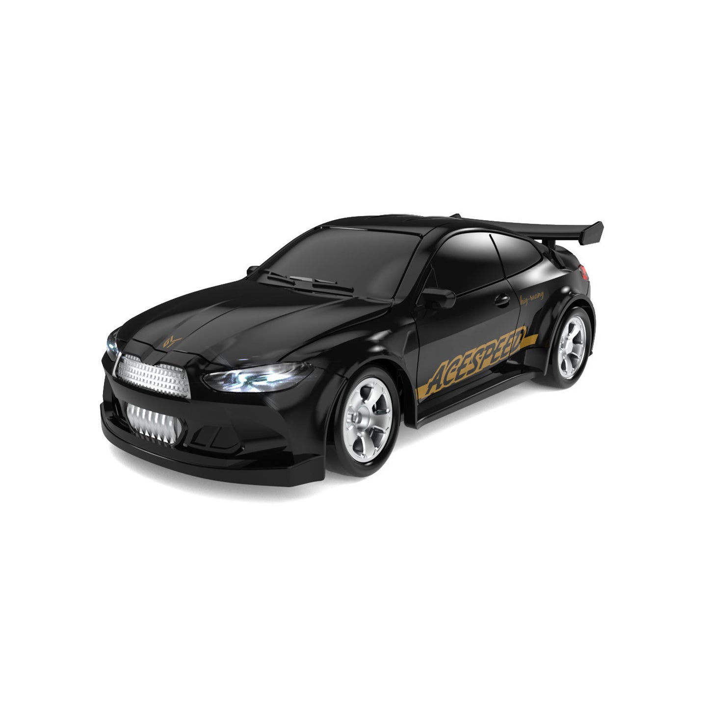 PocketDrift R – Auto RC Miniatura 1:64 con Dirección Proporcional, Luces LED y Control 2.4GHz | Coche de Drift